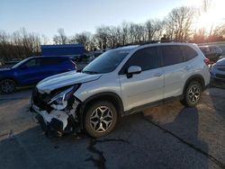 Salvage cars for sale at Bridgeton, MO auction: 2022 Subaru Forester Premium