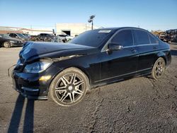 Salvage cars for sale at North Las Vegas, NV auction: 2014 Mercedes-Benz C 250