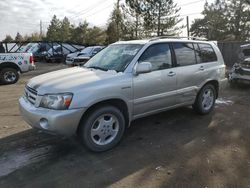 Salvage cars for sale from Copart Cleveland: 2004 Toyota Highlander