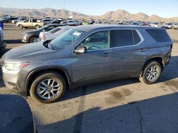 Salvage cars for sale at North Las Vegas, NV auction: 2021 Chevrolet Traverse LS