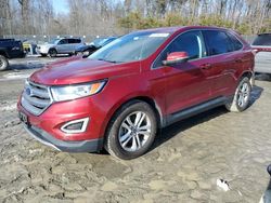 Salvage cars for sale at Waldorf, MD auction: 2015 Ford Edge SEL