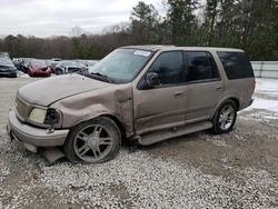 Salvage cars for sale from Copart Ellenwood, GA: 2001 Ford Expedition Eddie Bauer