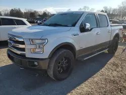 Salvage trucks for sale at Madisonville, TN auction: 2016 Ford F150 Supercrew