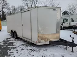 Salvage trucks for sale at Central Square, NY auction: 2024 Coverwagon Boxtrailer