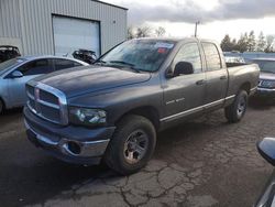 Salvage cars for sale at Woodburn, OR auction: 2002 Dodge RAM 1500