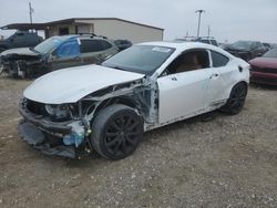 Salvage cars for sale at Temple, TX auction: 2016 Lexus RC 200T