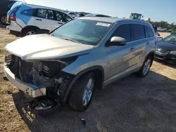 Salvage cars for sale at Theodore, AL auction: 2015 Toyota Highlander Limited