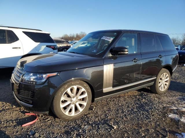 2015 Land Rover Range Rover HSE