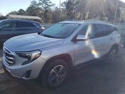 Salvage cars for sale at Savannah, GA auction: 2018 GMC Terrain SLT