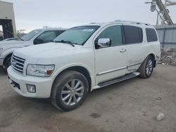 Salvage cars for sale from Copart Kansas City, KS: 2010 Infiniti QX56