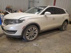 Lincoln salvage cars for sale: 2016 Lincoln MKX Reserve