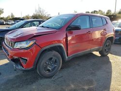 Salvage cars for sale from Copart Cleveland: 2020 Jeep Compass Sport