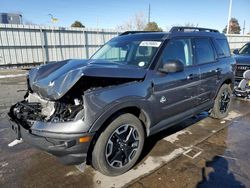 Salvage cars for sale at Littleton, CO auction: 2023 Ford Bronco Sport Outer Banks