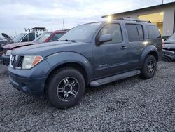 Nissan salvage cars for sale: 2005 Nissan Pathfinder LE