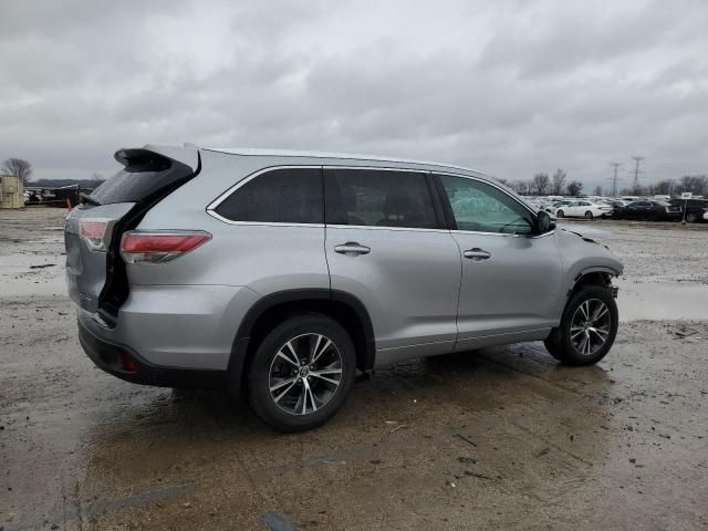 2016 Toyota Highlander XLE