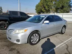 Salvage cars for sale from Copart Rancho Cucamonga, CA: 2011 Toyota Camry Base