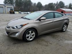 Salvage cars for sale at Mendon, MA auction: 2016 Hyundai Elantra SE