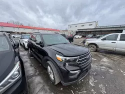 Salvage cars for sale from Copart Montreal Est, QC: 2020 Ford Explorer XLT