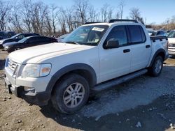 Salvage cars for sale at Baltimore, MD auction: 2008 Ford Explorer Sport Trac XLT