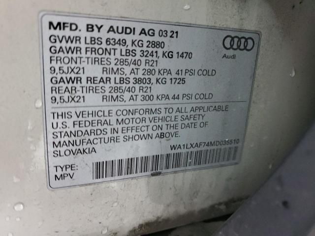 2021 Audi Q7 Premium Plus