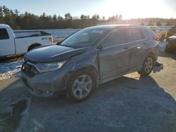 Salvage cars for sale from Copart Windham, ME: 2018 Honda CR-V EXL