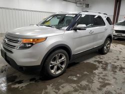 Salvage cars for sale at Windham, ME auction: 2013 Ford Explorer Limited