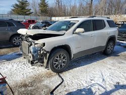 Salvage cars for sale at Davison, MI auction: 2022 GMC Acadia SLT