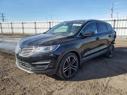 Lincoln mkc Vehiculos salvage en venta: 2017 Lincoln MKC Reserve