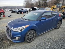 Salvage cars for sale at Concord, NC auction: 2017 Hyundai Veloster Turbo