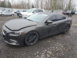 Mazda 6 salvage cars for sale: 2016 Mazda 6 Grand Touring