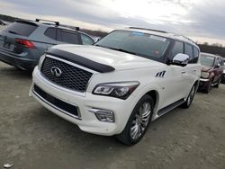 Salvage cars for sale at Spartanburg, SC auction: 2017 Infiniti QX80 Base