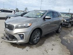 Salvage cars for sale at New Orleans, LA auction: 2019 KIA Sorento SX