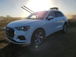 Salvage cars for sale at Brighton, CO auction: 2020 Audi Q3 Premium