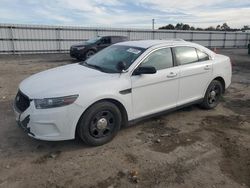 Salvage cars for sale at Fredericksburg, VA auction: 2017 Ford Taurus Police Interceptor