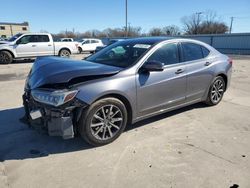 Acura tlx Tech Vehiculos salvage en venta: 2018 Acura TLX Tech