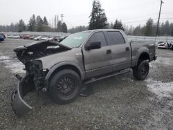 Salvage cars for sale at Graham, WA auction: 2006 Ford F150 Supercrew