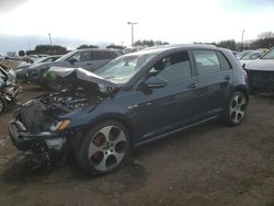 Salvage cars for sale at East Granby, CT auction: 2015 Volkswagen GTI