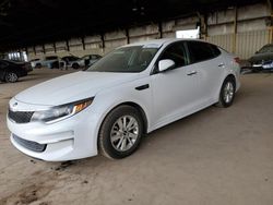 KIA Optima salvage cars for sale: 2016 KIA Optima LX