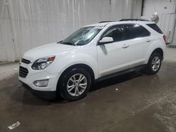 Salvage cars for sale at Albany, NY auction: 2017 Chevrolet Equinox LT