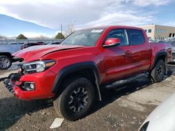 Salvage cars for sale at Littleton, CO auction: 2021 Toyota Tacoma Double Cab