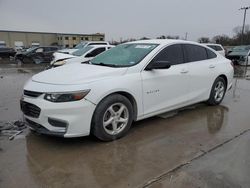 Salvage cars for sale from Copart Wilmer, TX: 2017 Chevrolet Malibu LS