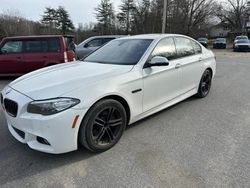 Salvage cars for sale at North Billerica, MA auction: 2015 BMW 528 I