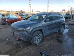 Jeep Cherokee salvage cars for sale: 2021 Jeep Cherokee Trailhawk