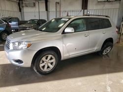 Salvage cars for sale at Franklin, WI auction: 2009 Toyota Highlander