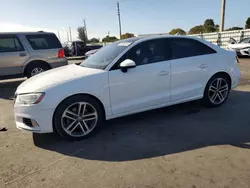 Salvage cars for sale at Miami, FL auction: 2017 Audi A3 Premium