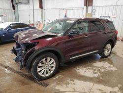 Ford salvage cars for sale: 2022 Ford Explorer Limited