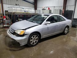 Salvage cars for sale at West Mifflin, PA auction: 2003 Honda Civic EX