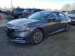 Salvage cars for sale at Windsor, NJ auction: 2018 Honda Accord Hybrid EX