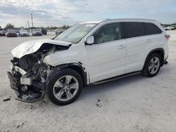 Salvage Cars with No Bids Yet For Sale at auction: 2015 Toyota Highlander Limited