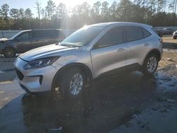 Salvage cars for sale at Harleyville, SC auction: 2020 Ford Escape SE